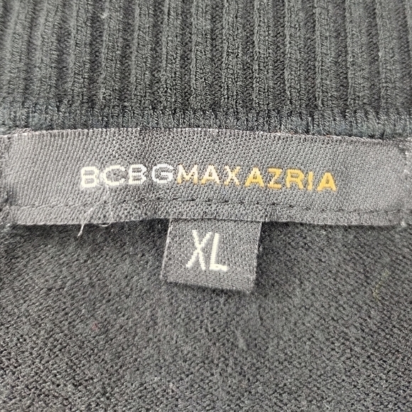 BCBGMaxAzria Black V-Neck Sweater - Picture 10 of 11